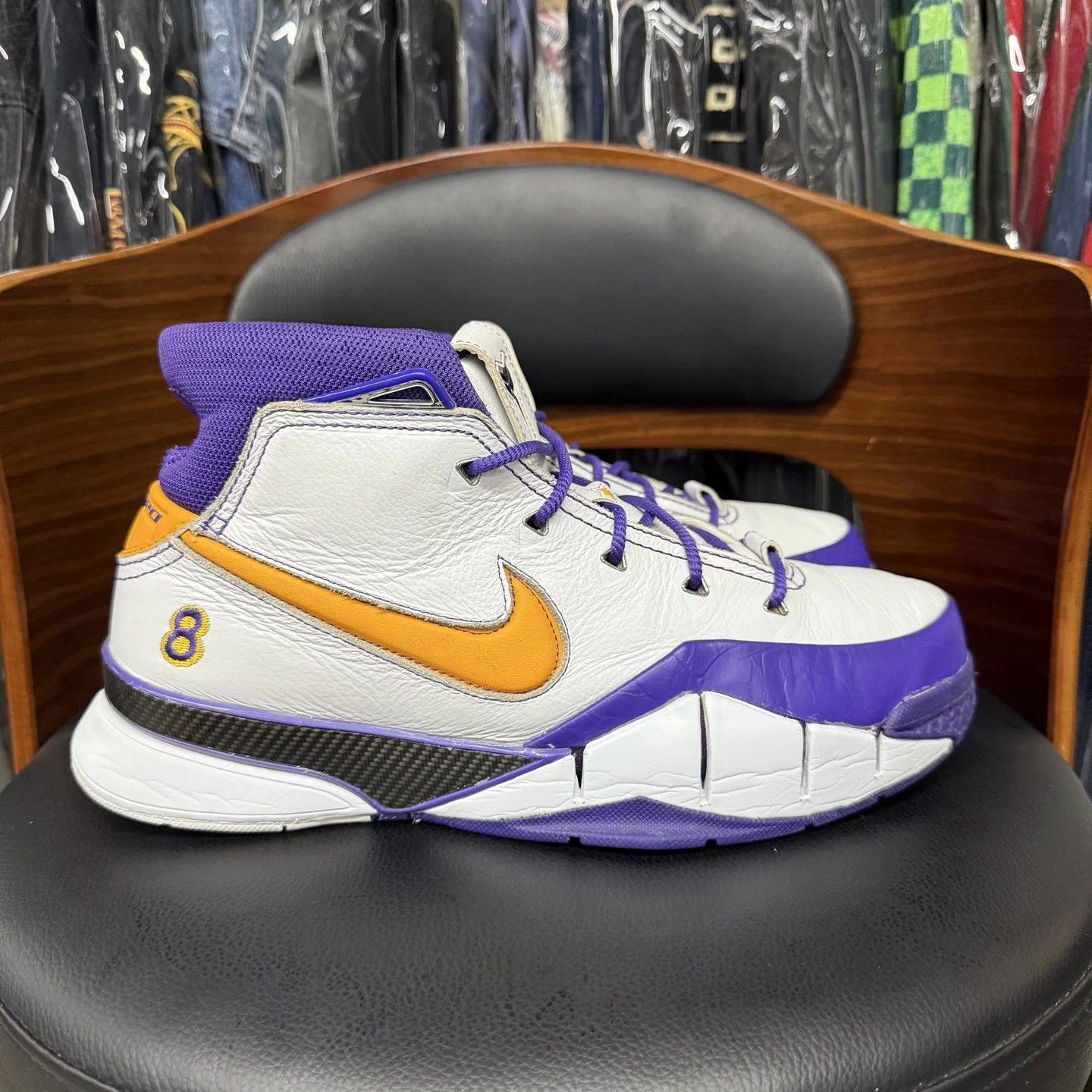 Nike Nike Kobe 1 Protro Think 16 Lakers 44 Closeout Size US 11 / EU 44 - 4 Thumbnail