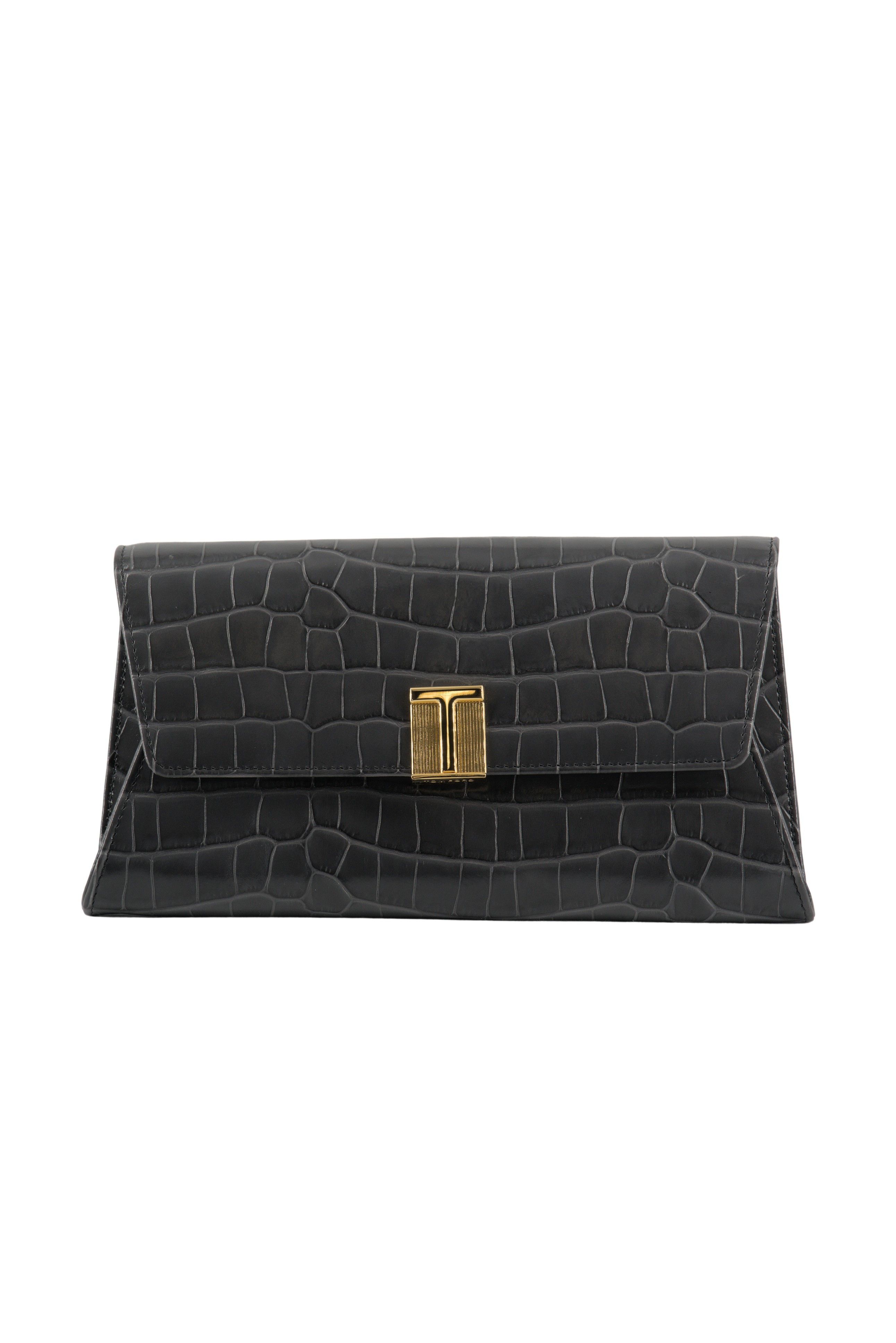 Tom Ford Tom Ford Flap Clutch Crocodile Size ONE SIZE - 1 Thumbnail