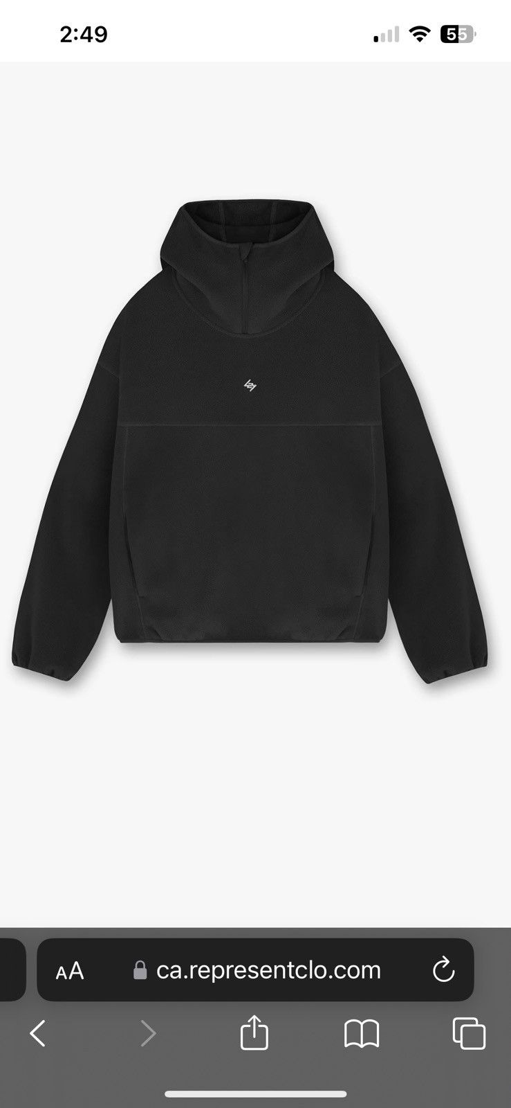 Represent Clo. Represent 247 Fleece Hoodie Size US L / EU 52-54 / 3 - 7 Thumbnail
