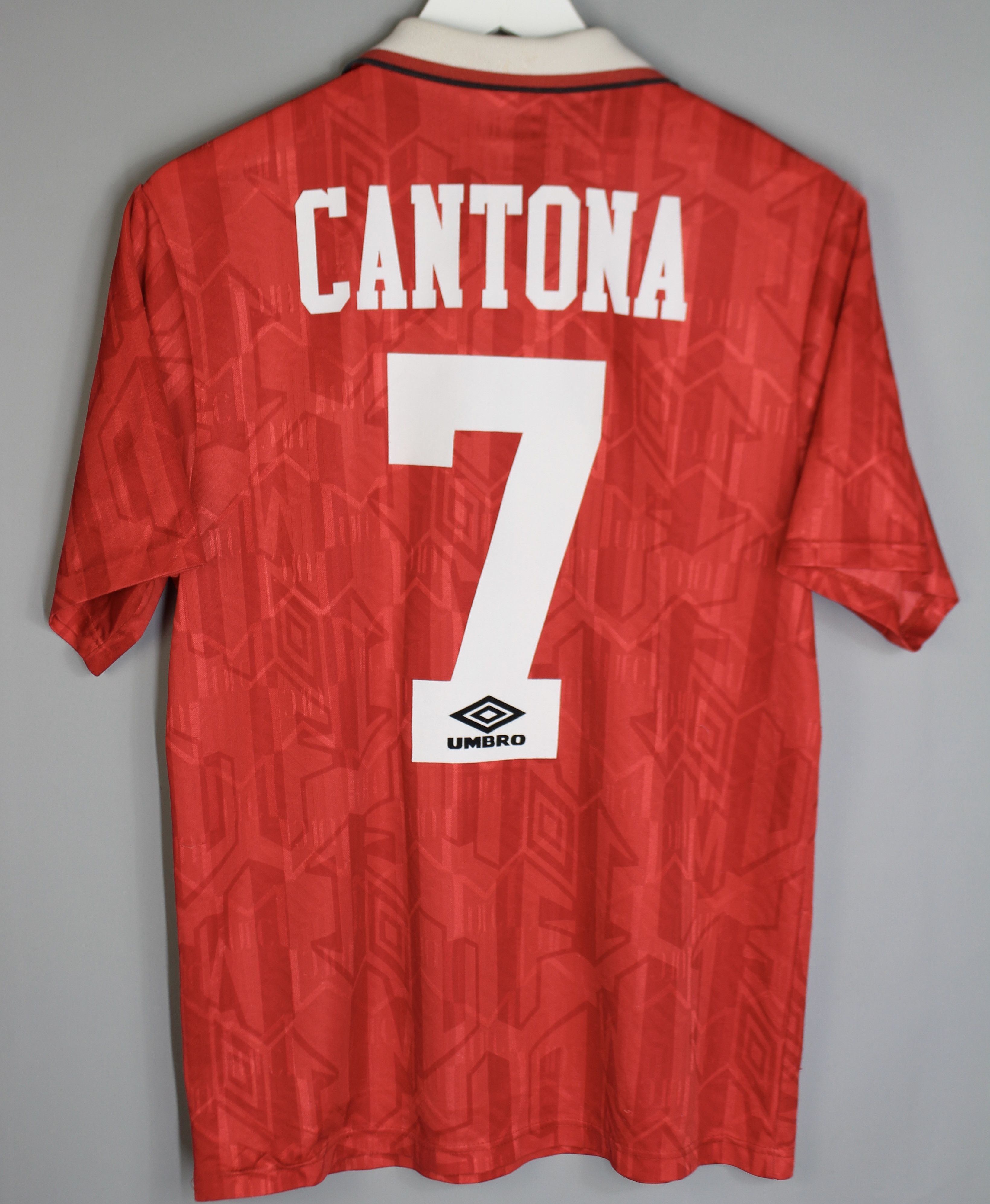 MANCHESTER UNITED 1992 1994 HOME SHIRT JERSEY 7 CANTONA