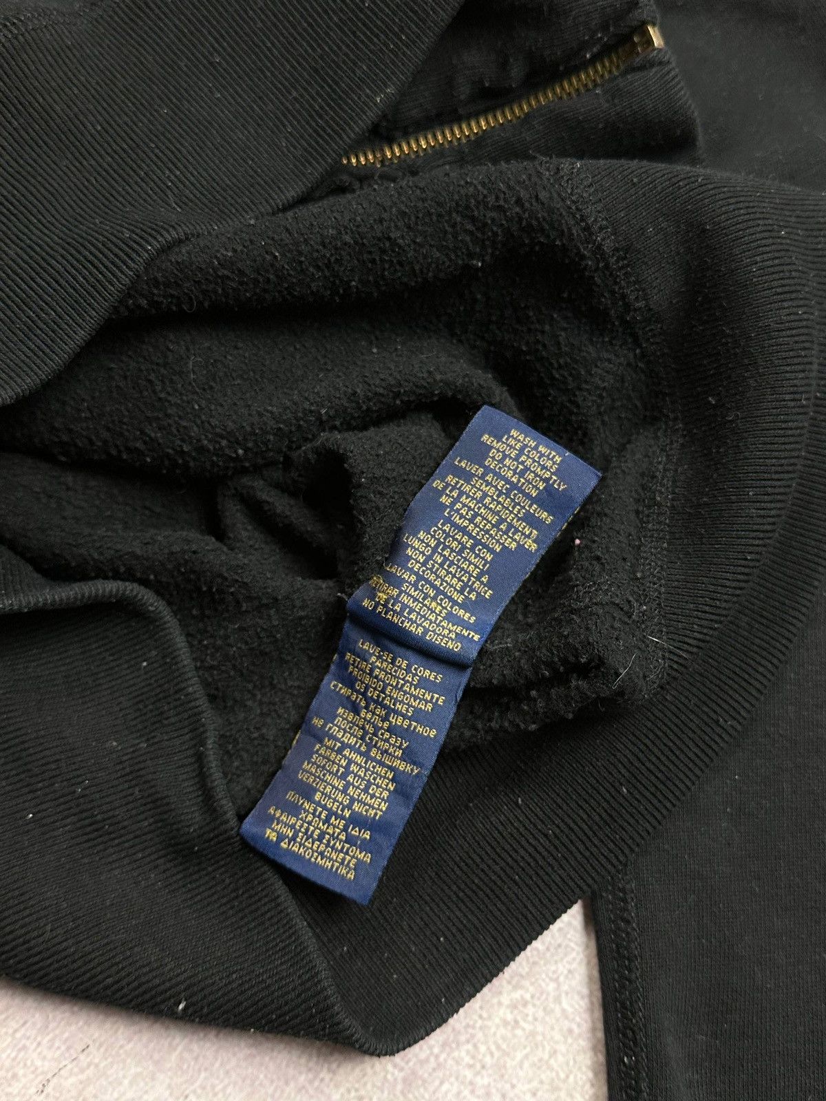 Polo Ralph Lauren Vintage Polo Ralph Lauren Zip Hoodie Rare L Size US L / EU 52-54 / 3 - 10 Thumbnail