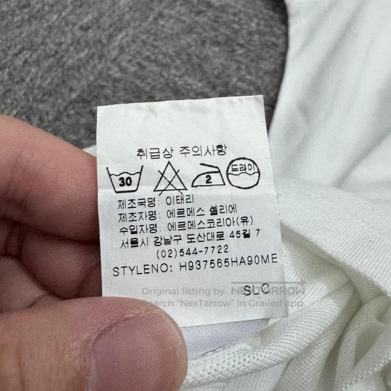 Hermes Hermes Embroidered Letter Pocket Short Sleeve Size US M / EU 48-50 / 2 - 5 Thumbnail