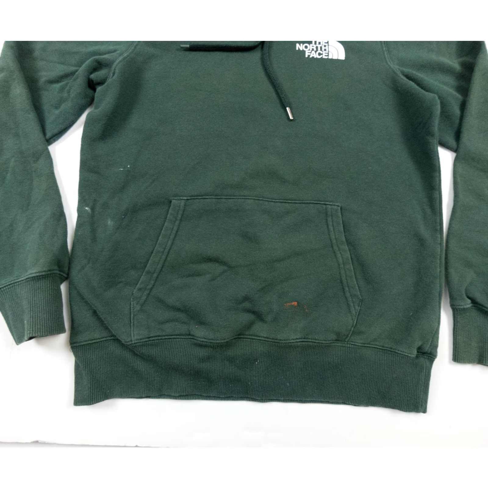 The North Face The North Face Women's Hooded Sweatshirt XS Green Pullover Hoodie Sweatshirt FLAWED Size XS / US 0-2 / IT 36-38 - 4 Thumbnail