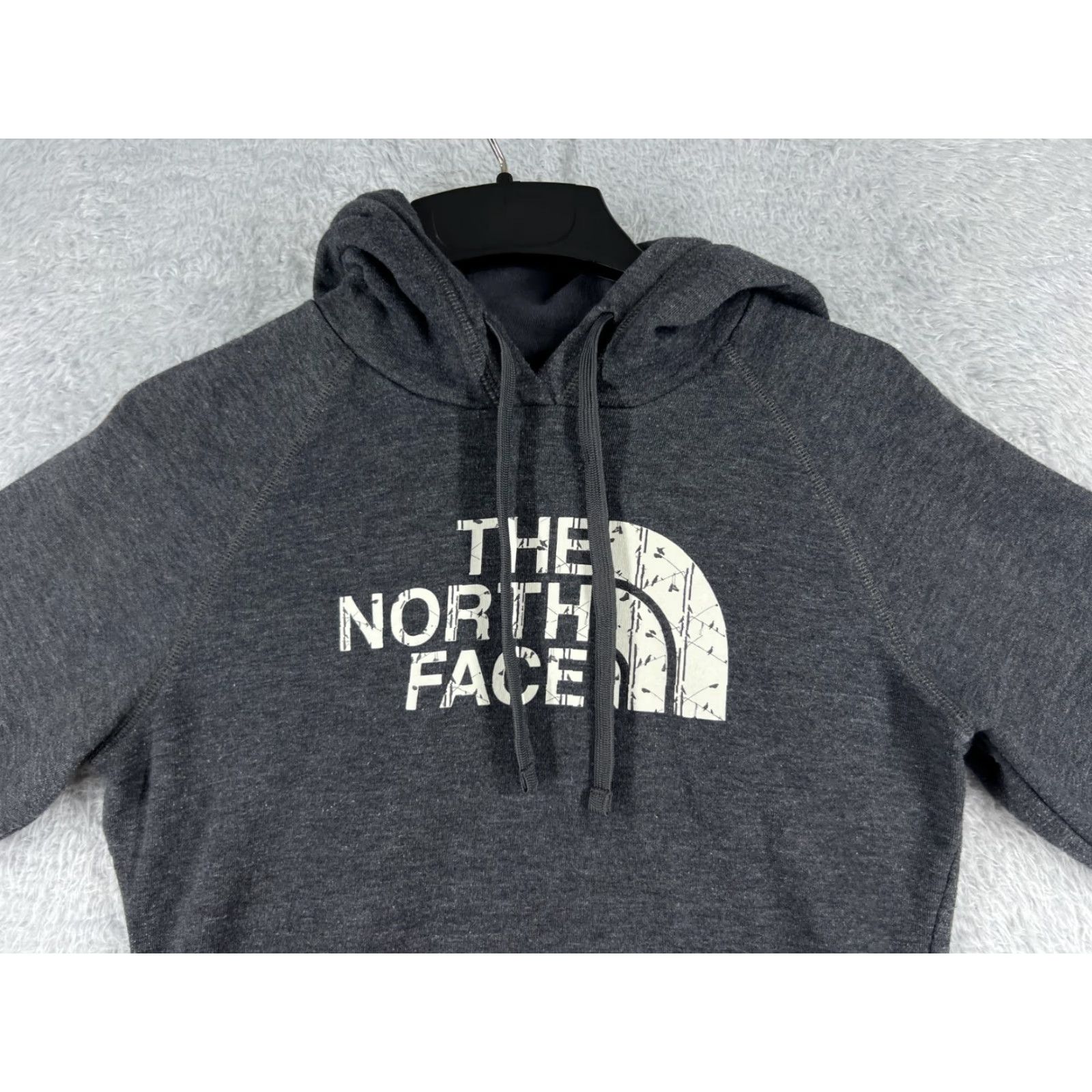 The North Face The North Face Hoodie Women Small Gray Pullover Sweatshirt Cotton Blend Hike Camp Size S / US 4 / IT 40 - 4 Thumbnail