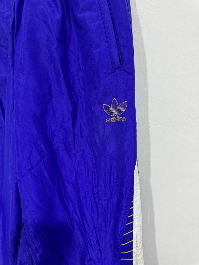 Adidas × Vintage Vintage 80s Adidas Descente Purple Trackpants Size US 32 / EU 48 - 2 Thumbnail
