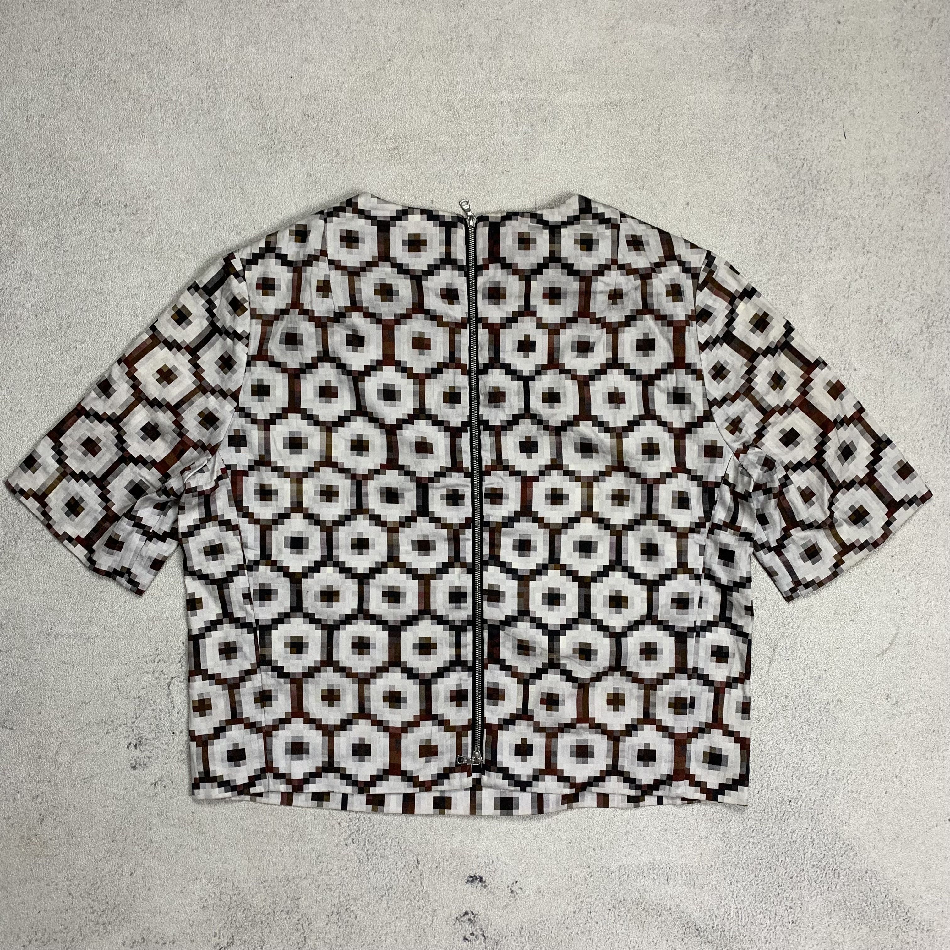 Dries Van Noten Dries Van Noten 3D Pattern Top Shirt Size 36 Size XS / US 0-2 / IT 36-38 - 3 Thumbnail