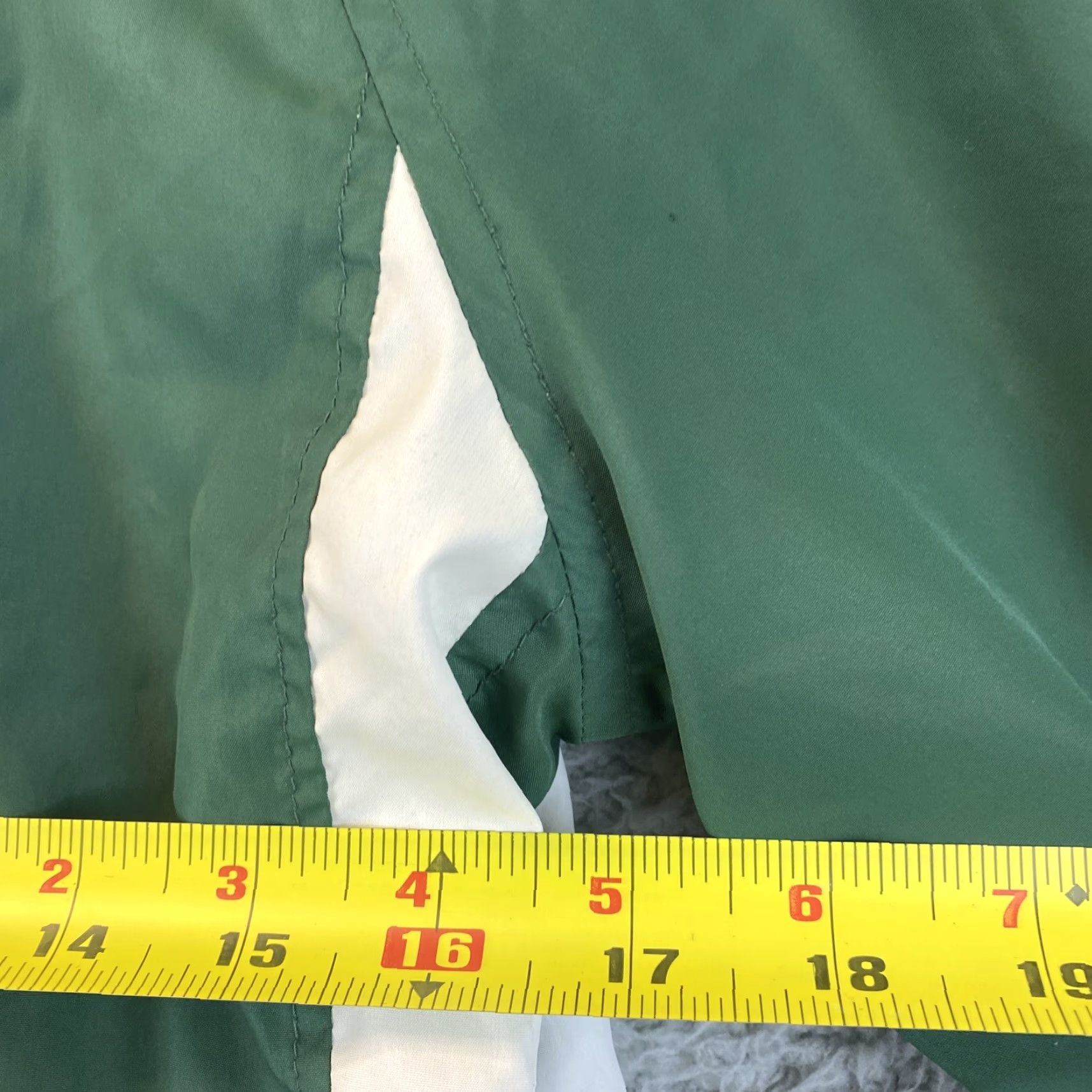 Vintage Sport Tek Golf Windbreaker Mens Long Sleeve Solid Green 56-4 XS Regular Jacket Modern Activewear/Performance Golf Mens Size US XS / EU 42 / 0 - 4 Thumbnail