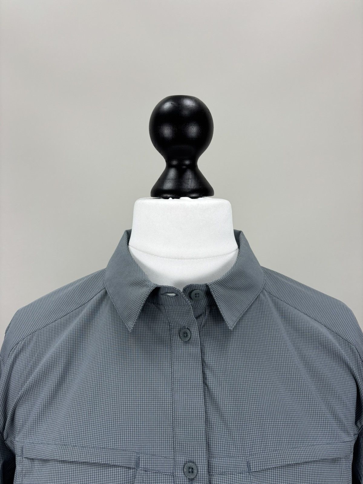 Arc'teryx Womens shirt Arc'teryx Size L Color Blue/Gray Size L / US 10 / IT 46 - 4 Thumbnail