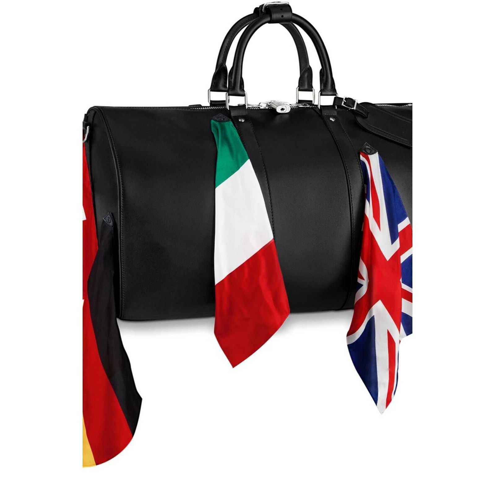 Louis Vuitton Louis Vuitton Keepall Bandouliere Flags Leather Travel Bag Size ONE SIZE - 8 Thumbnail