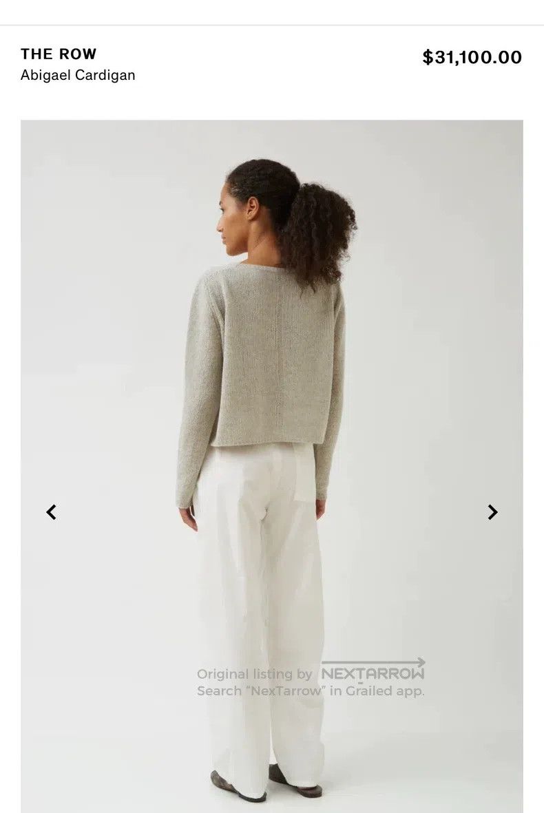 The Row The Row Gray cashmere cardigan Size XS / US 0-2 / IT 36-38 - 3 Thumbnail