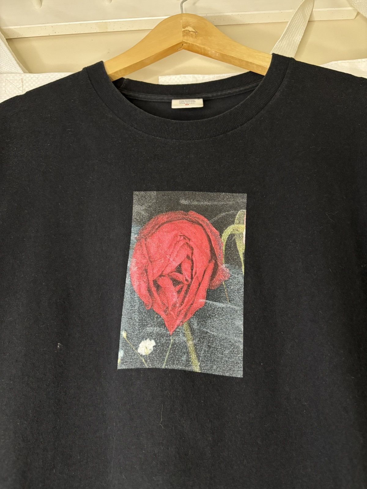 Supreme Supreme x Araki Rose Tee FW16 Size US M / EU 48-50 / 2 - 3 Thumbnail