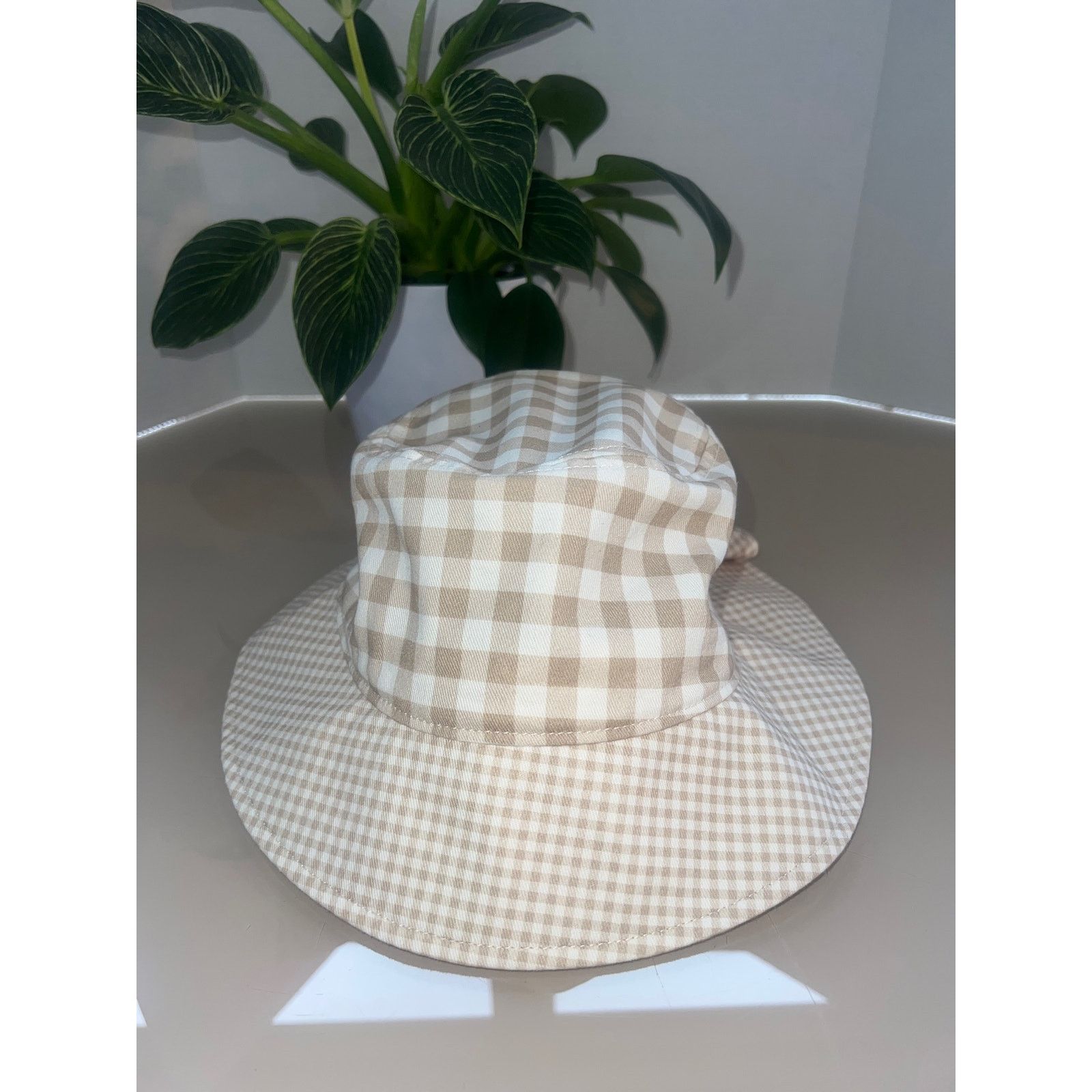 J.Crew J.Crew Women’s Bucket Hat Bow-Back Size S/M NWT 100% cotton Size ONE SIZE - 1 Thumbnail