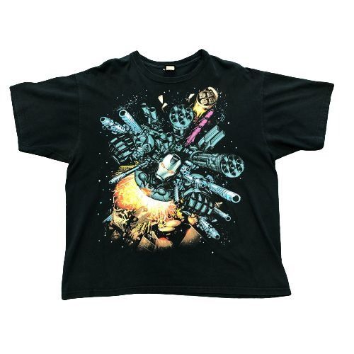 Marvel Comics Vintage Pre-Owned Marvel War Machine Navy T-Shirt - Size XL Size US XL / EU 56 / 4 - 1 Thumbnail