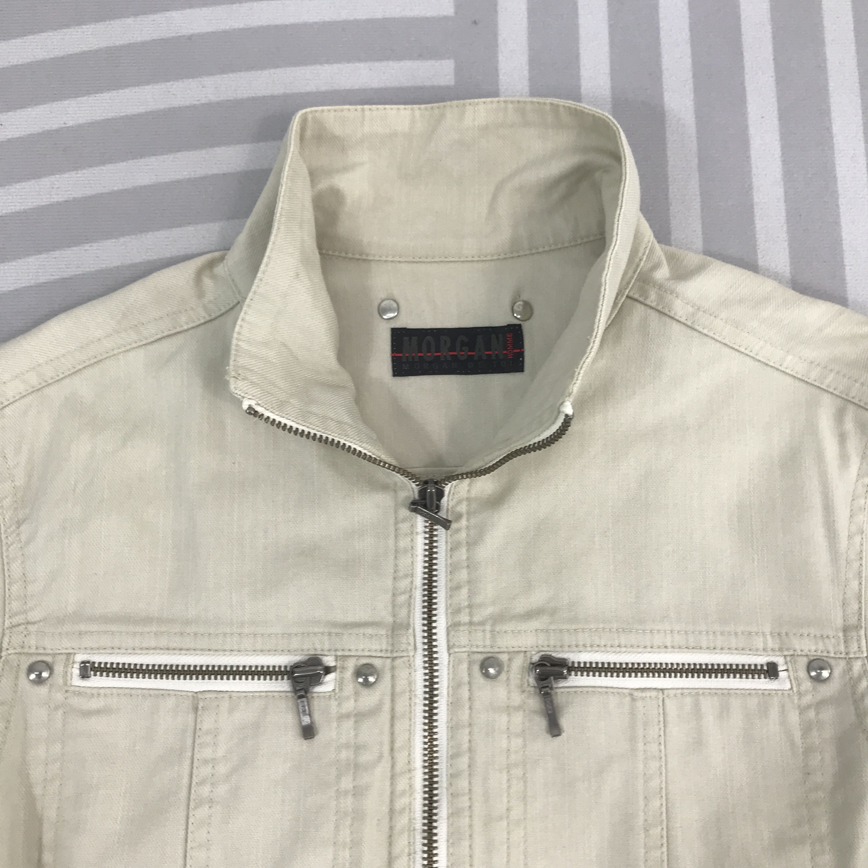 Japanese Brand × Morgan Homme × Vintage Vintage Morgan Homme punk design japan style Jacket Size US L / EU 52-54 / 3 - 8 Thumbnail
