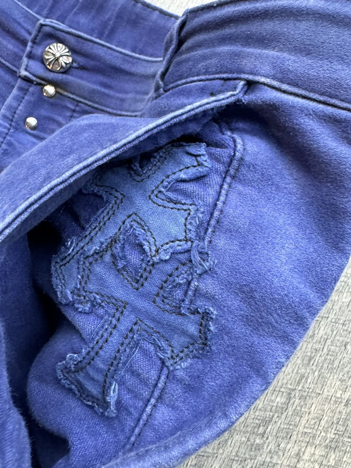 Chrome Hearts Chrome Hearts 30’s French Blue Work Pants - 34 Size US 34 / EU 50 - 9 Thumbnail