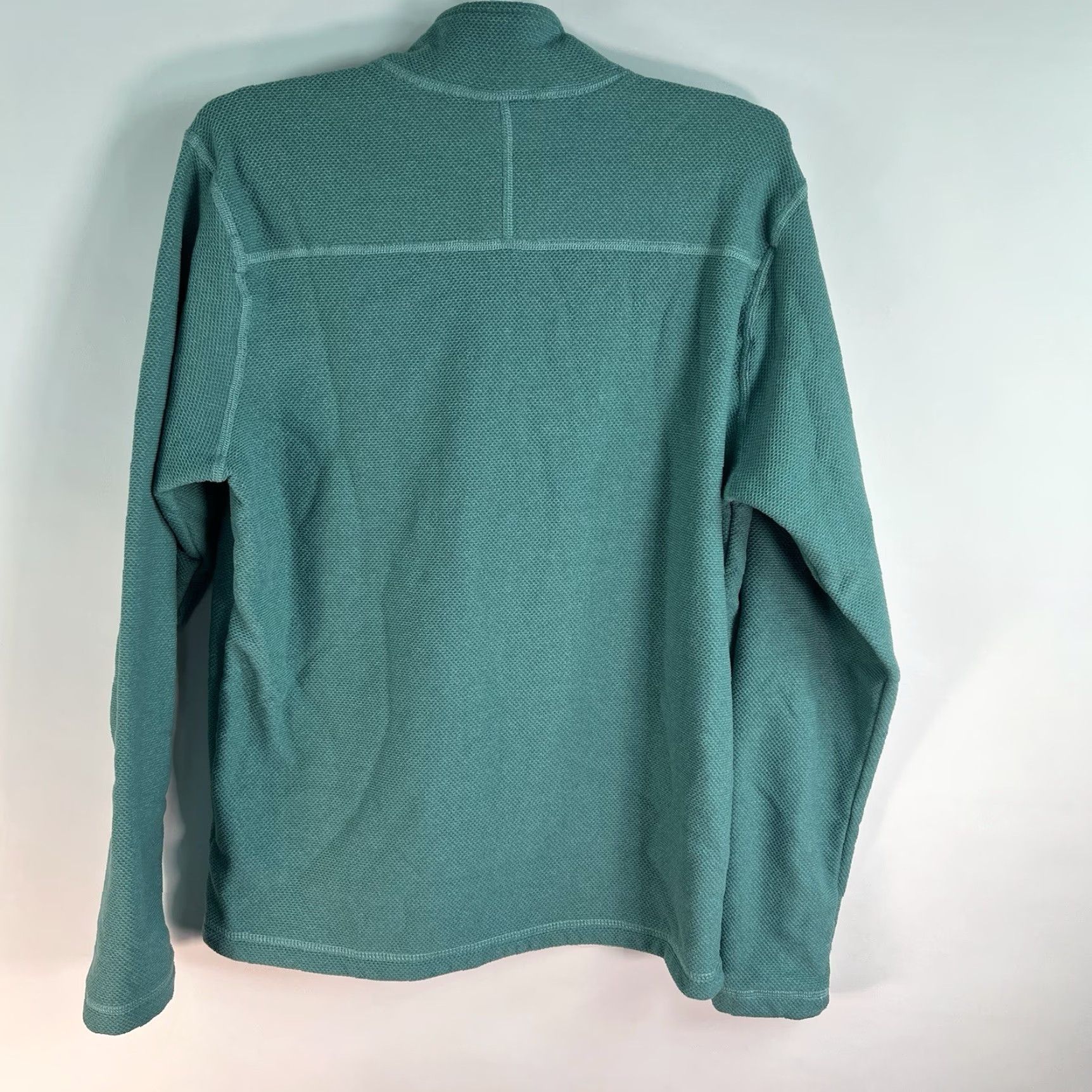 The North Face The North Face Pullover Shirt Mens M Teal Green 1/4 Zip Fleece Embroidered Logo Outdoor Camping Hiking Winter 90s? Size US M / EU 48-50 / 2 - 7 Thumbnail