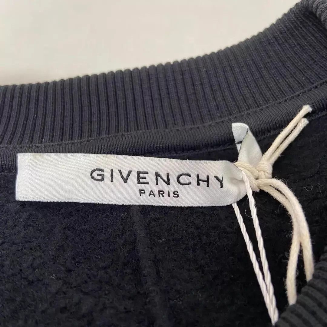 Givenchy Givenchy Black Letter Logo Sweatshirt XS Size US XS / EU 42 / 0 - 7 Thumbnail