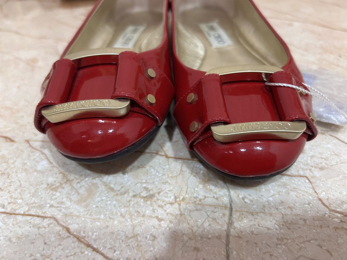 Jimmy Choo Ballerines Jimmy chop bordeaux red 36 Size US 5 / IT 35 - 7 Thumbnail