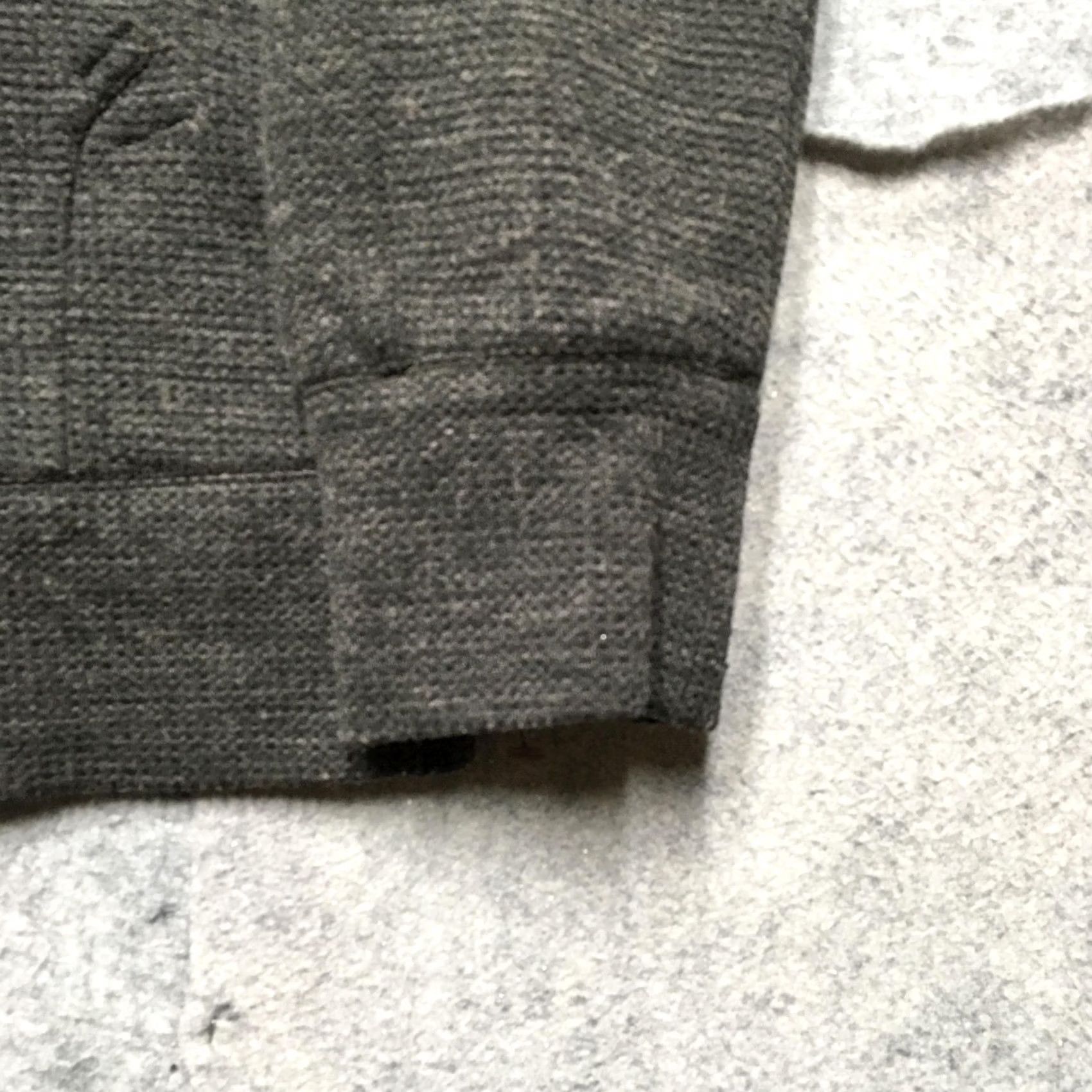 Helmut Lang Helmut Lang Hoodie Mens M Gray Full Zip Textured Knit Moto Hooded Jacket Size US M / EU 48-50 / 2 - 2 Thumbnail