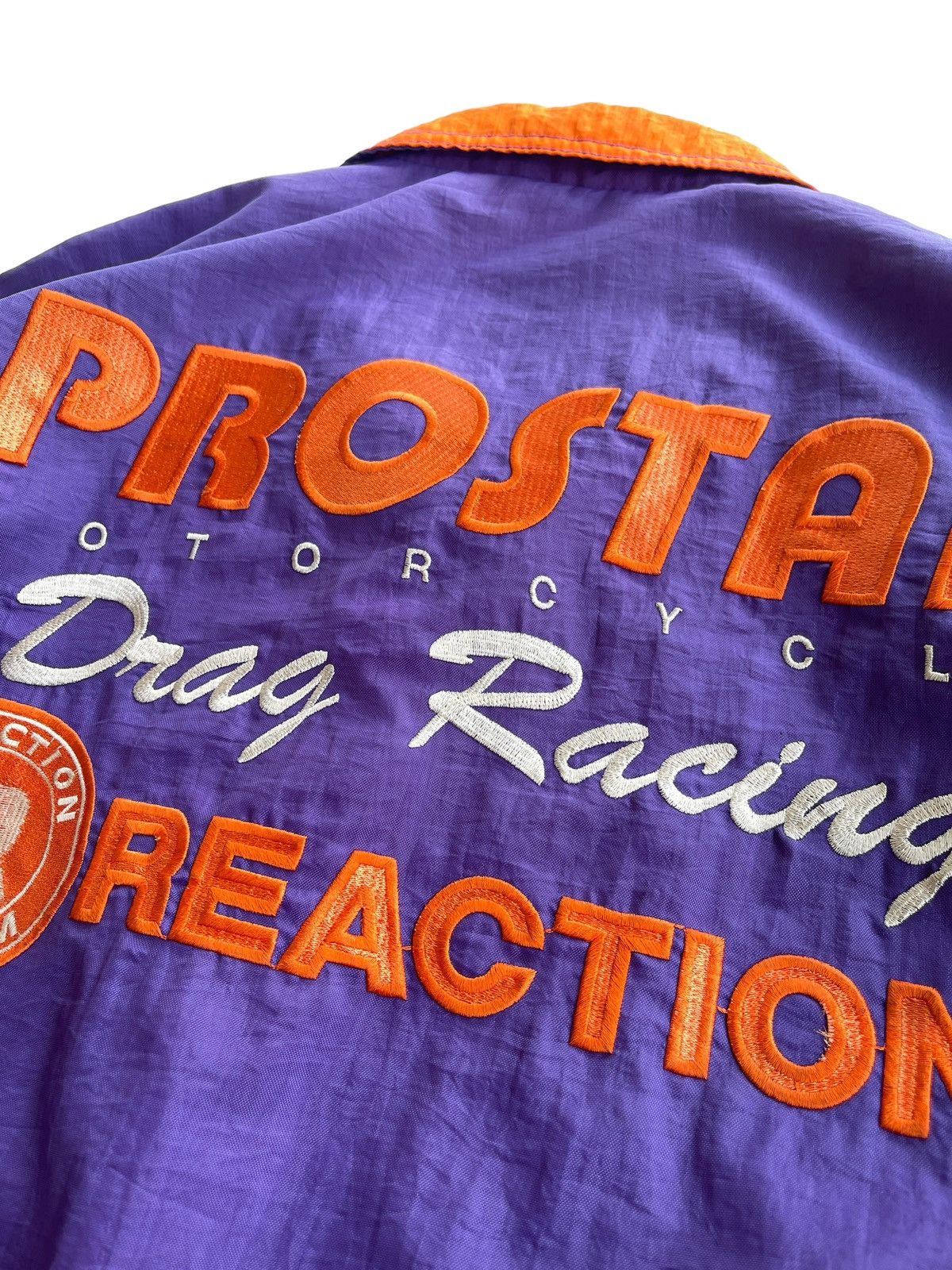 Kadoya Vintage Reaction NHRA Winston APE Motorcycle Racing Jacket Size US L / EU 52-54 / 3 - 8 Thumbnail