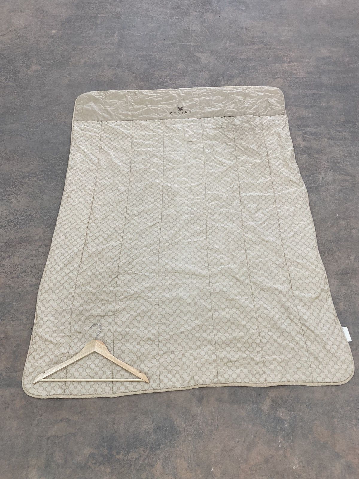 Celine × Designer RARE ‼️ Celine Monogram All Over Printed Blanket Size ONE SIZE - 3 Thumbnail