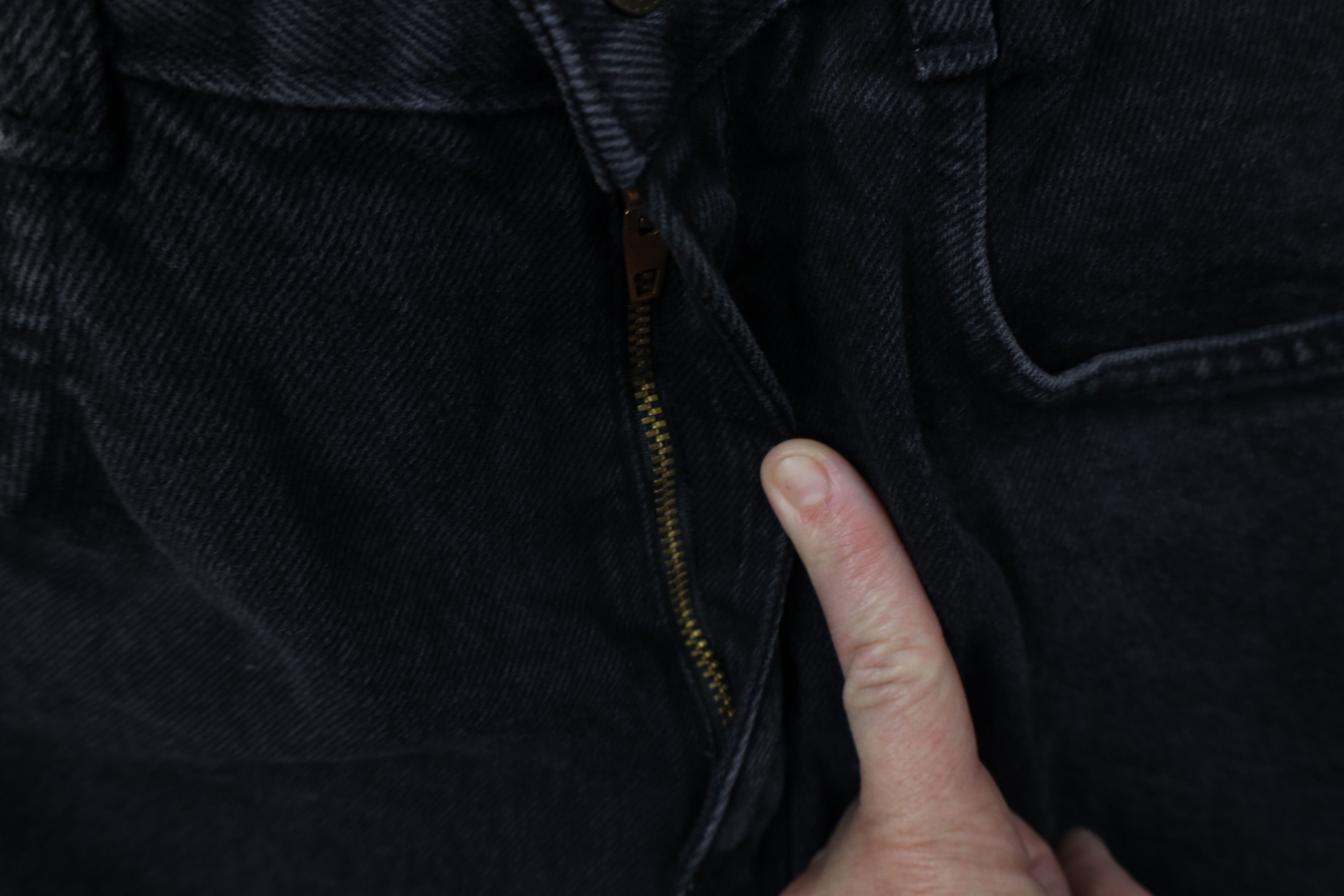 Cadillac Deadstock Vintage 90s Cadillac Car Straight Leg Jeans USA Size US 30 / EU 46 - 6 Thumbnail