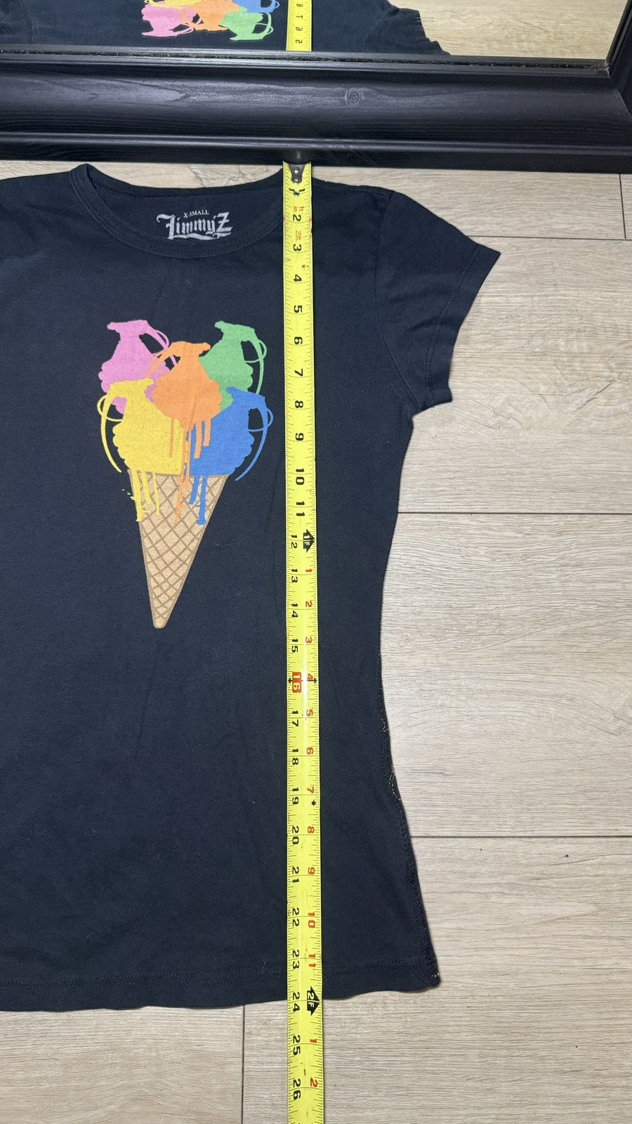 Juicy Couture Y2K 2000s Women’s Jimmy Z Ice Cream Grenade Outline All Over Size XS / US 0-2 / IT 36-38 - 4 Thumbnail