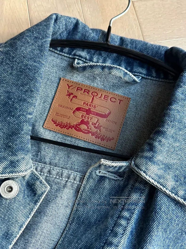 Y/Project Y/Project Size M Twisted denim jacket with steel wire Size US M / EU 48-50 / 2 - 3 Thumbnail