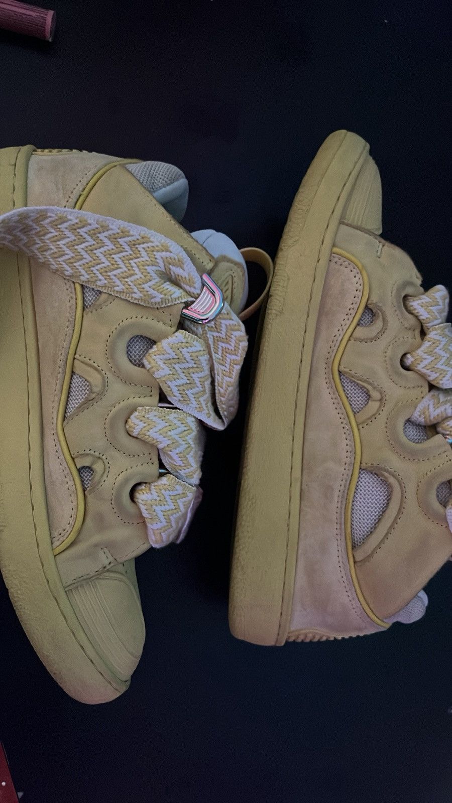 Lanvin Lanvin Curb Sneaker ‘Corn’ Size US 9.5 / IT 39.5 - 3 Thumbnail