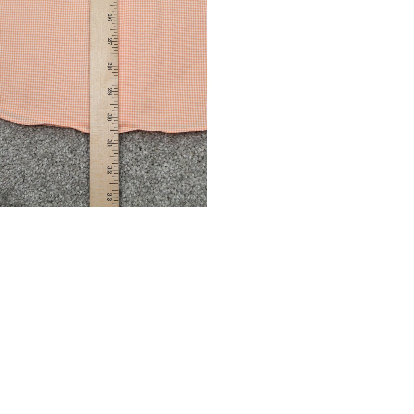 Ralph Lauren LAUREN Ralph Lauren Shirt Mens Large Orange/White Stretch Fabric Regular Fit L/S (Button-Up) Size US L / EU 52-54 / 3 - 9 Thumbnail