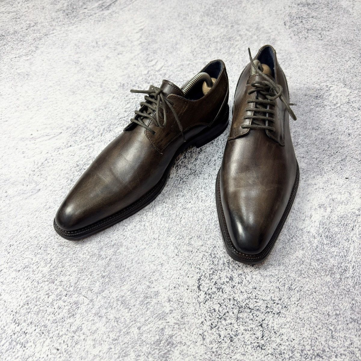 Designer Iannalfo&Sgariglia Mens Handmade Derbies US8 UK7 EU41 26cm Size US 8 / EU 41 - 2 Thumbnail