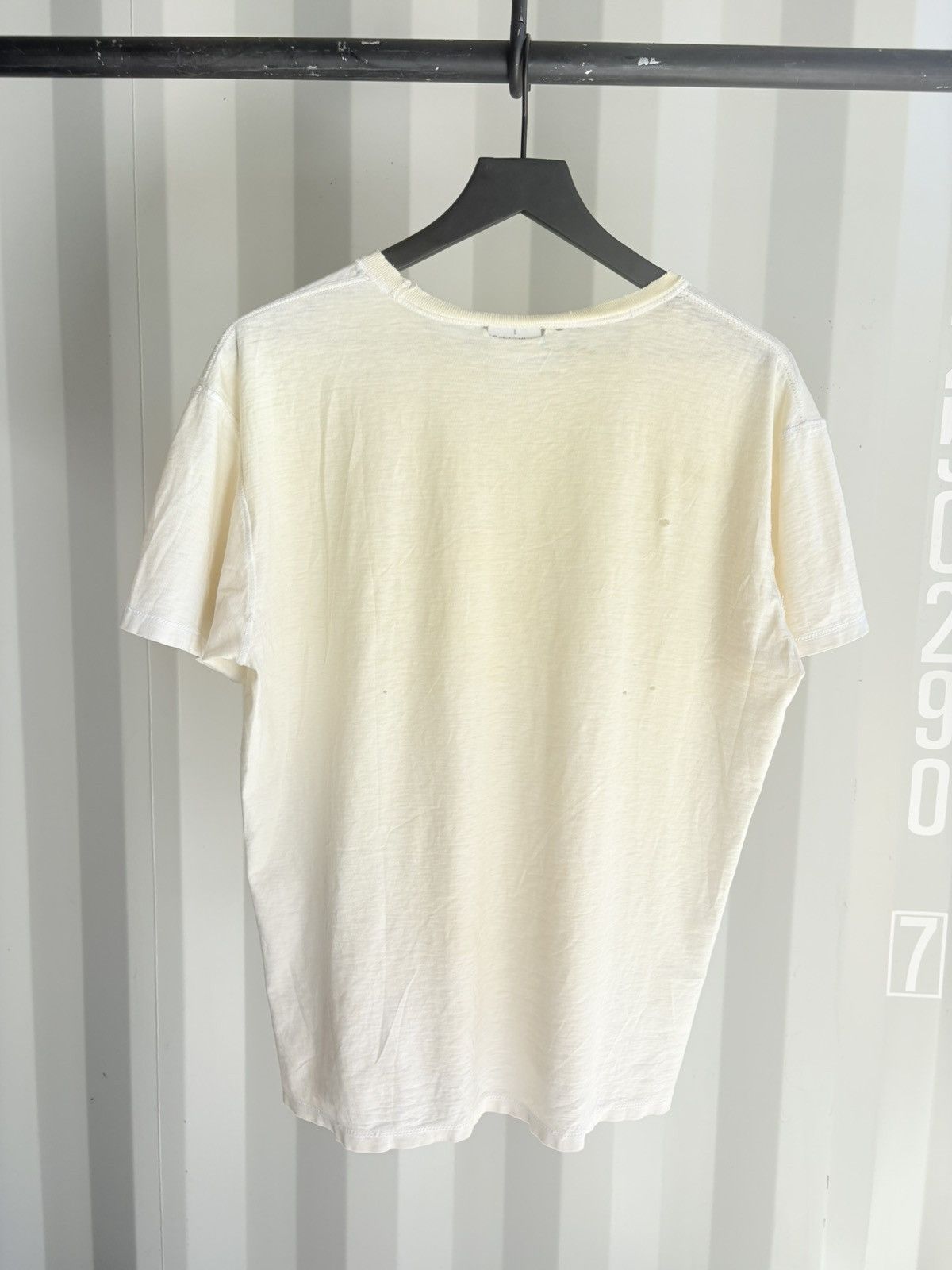 Thrashed Distressed Faded Shirt ERD Grunge Paper thin