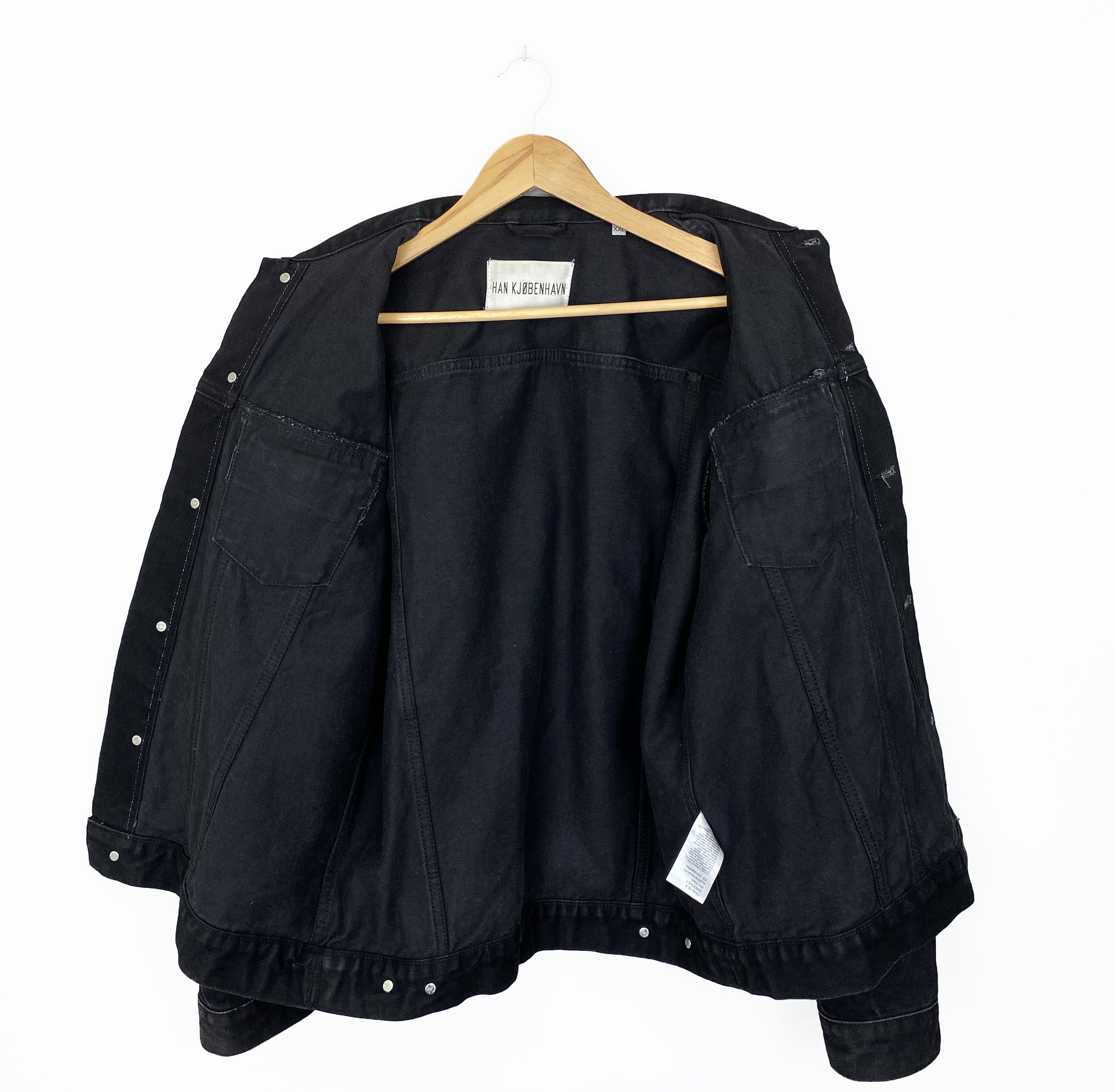 Han Kjobenhavn HAN Kjobenhavn Base Jacket Black Denim Type III Size US XXL / EU 58 / 5 - 7 Thumbnail