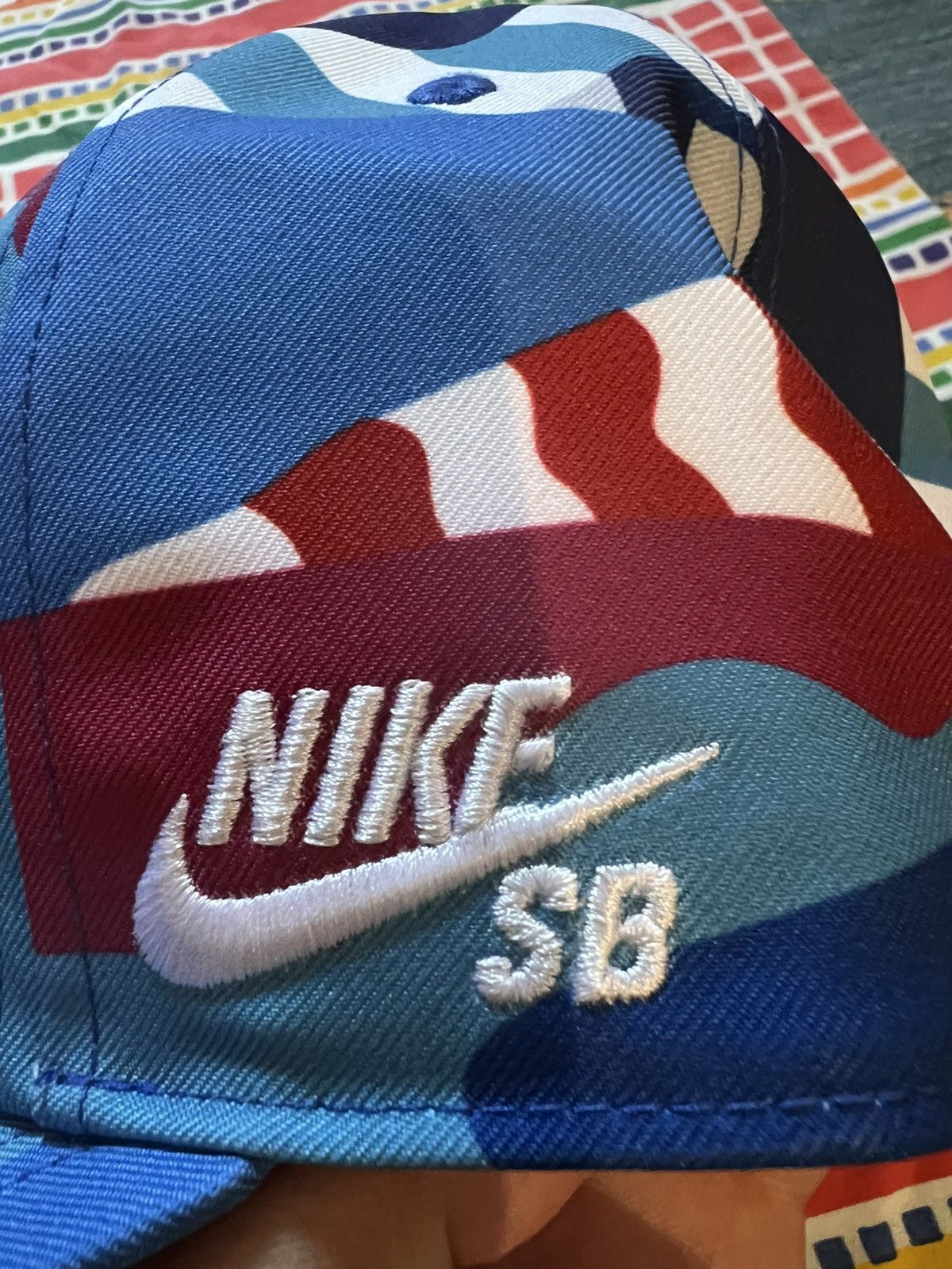 Nike × Parra Nike x Parra x Olympic Skate Team USA hat - new, never worn Size ONE SIZE - 5 Thumbnail