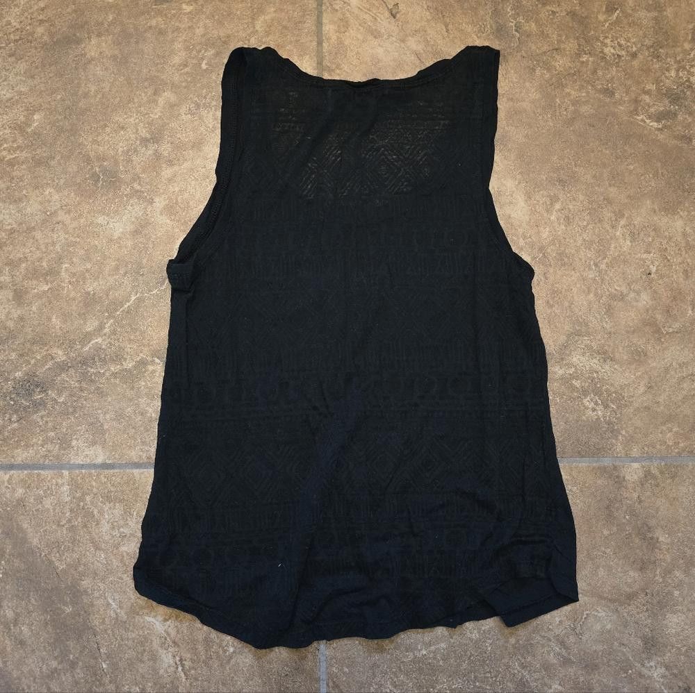 Express Black Aztec Detailed Express Pocket Tank Size XS / US 0-2 / IT 36-38 - 2 Thumbnail