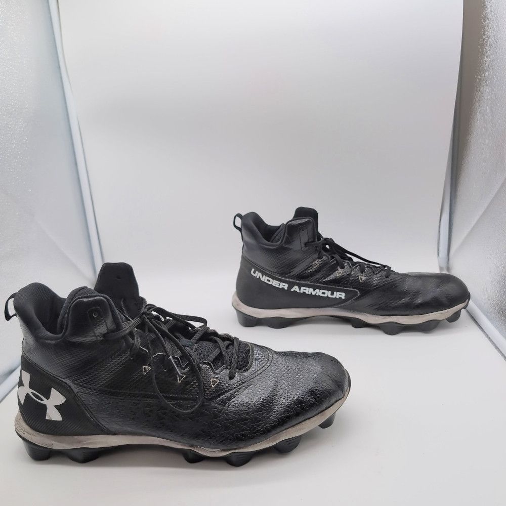 Under Armour Under Armour Sz 15 Hammer RM Black Football Cleats Size US 15 / EU 48 - 5 Thumbnail
