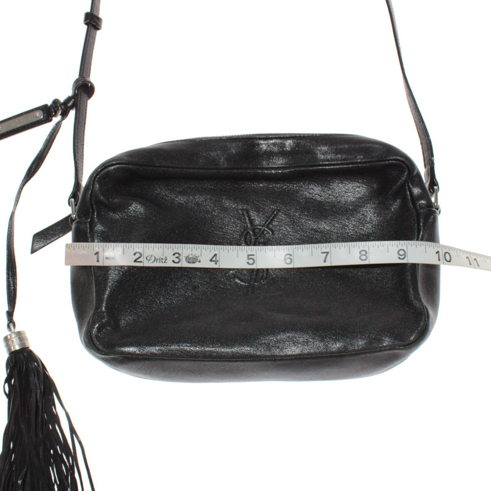Other Saint Laurent YSL Small Lou Crossbody Bag Black Leather Size ONE SIZE - 7 Thumbnail