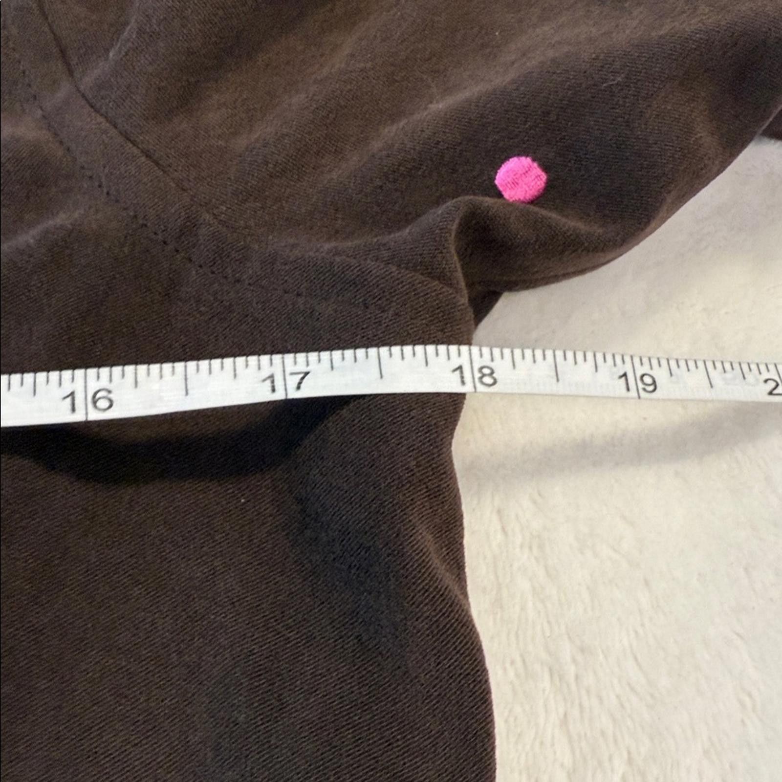 Other Susan Graver Chocolate Brown & red blazer scallop trim SZ SM Size S / US 4 / IT 40 - 9 Thumbnail