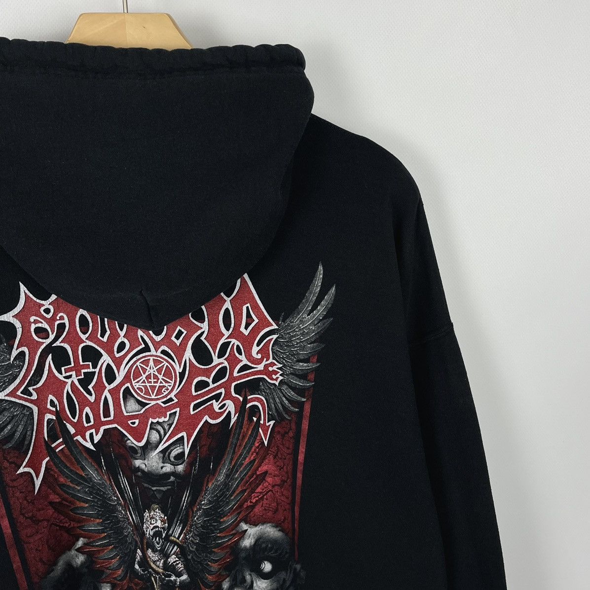 Band Tees Rare Morbid Angels Death Metal Rock Band Zip Hoodie 2003 Size US XL / EU 56 / 4 - 2 Thumbnail