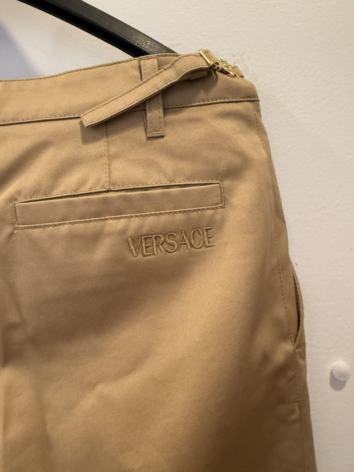 Versace Versace Khaki pants Size US 34 / EU 50 - 6 Thumbnail
