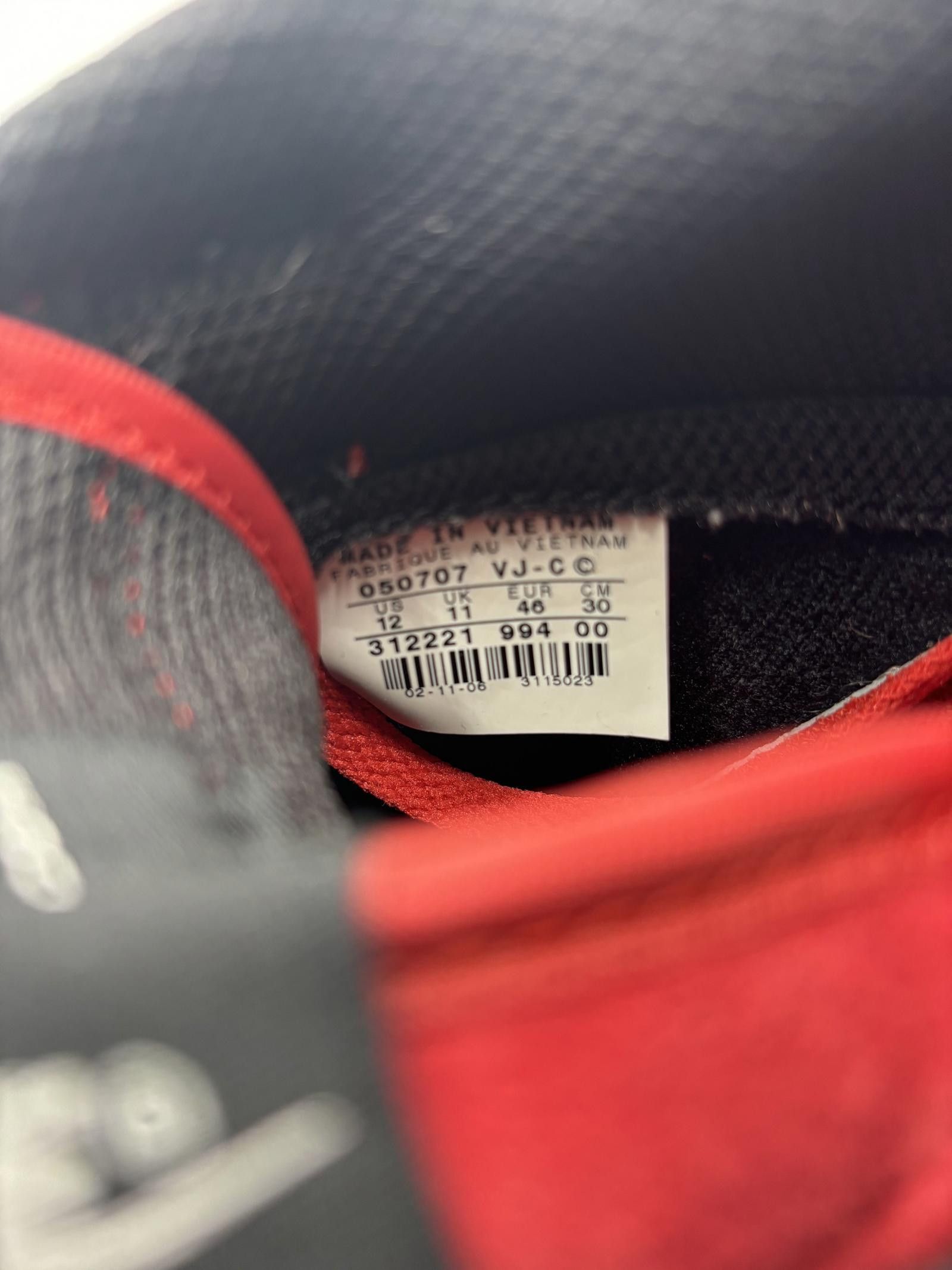Nike Nike Dunk Low black / red Size US 12 / EU 45 - 5 Thumbnail