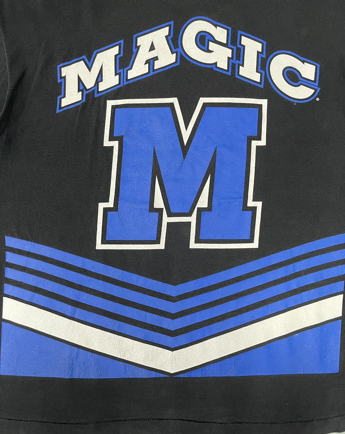 NBA 90s Sunfaded Vintage Orlando Magic Johnson NBA tee Size US XL / EU 56 / 4 - 5 Thumbnail