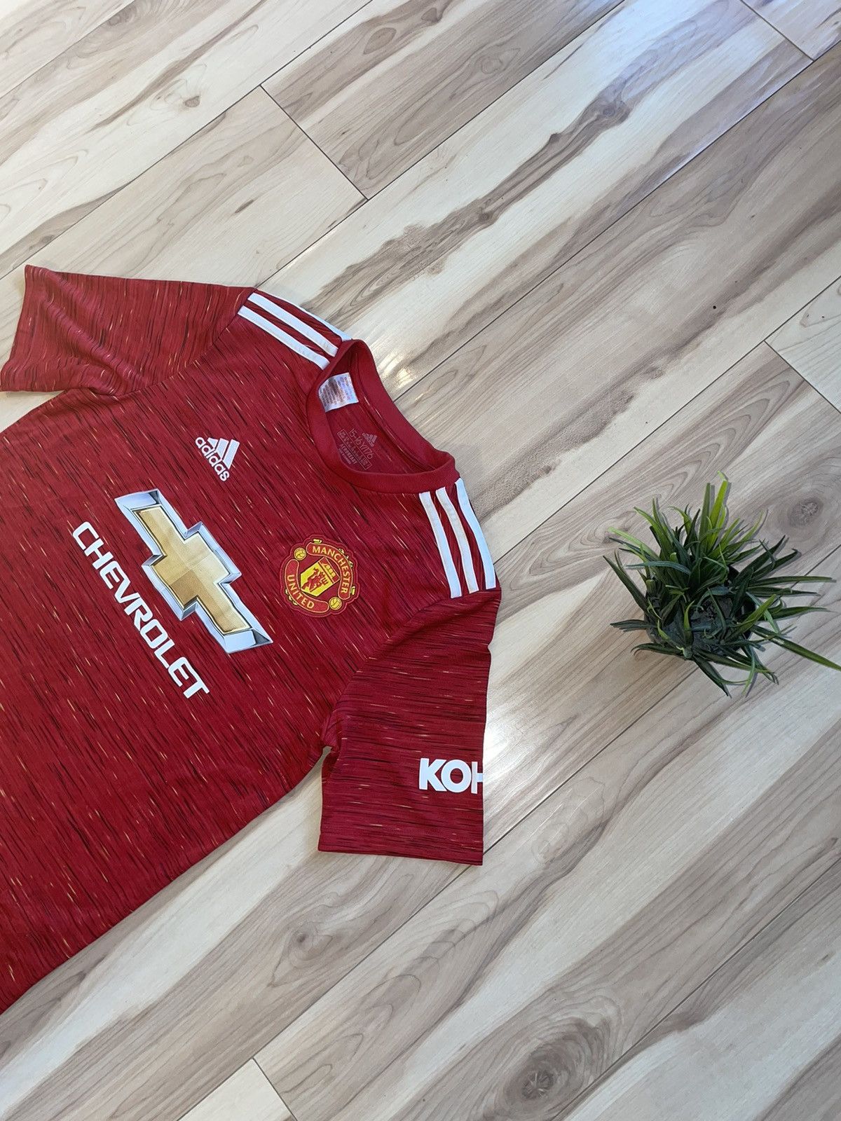 Adidas × Vintage T-Shirt Adidas x Manchester United Chevrolet Size US S / EU 44-46 / 1 - 2 Thumbnail