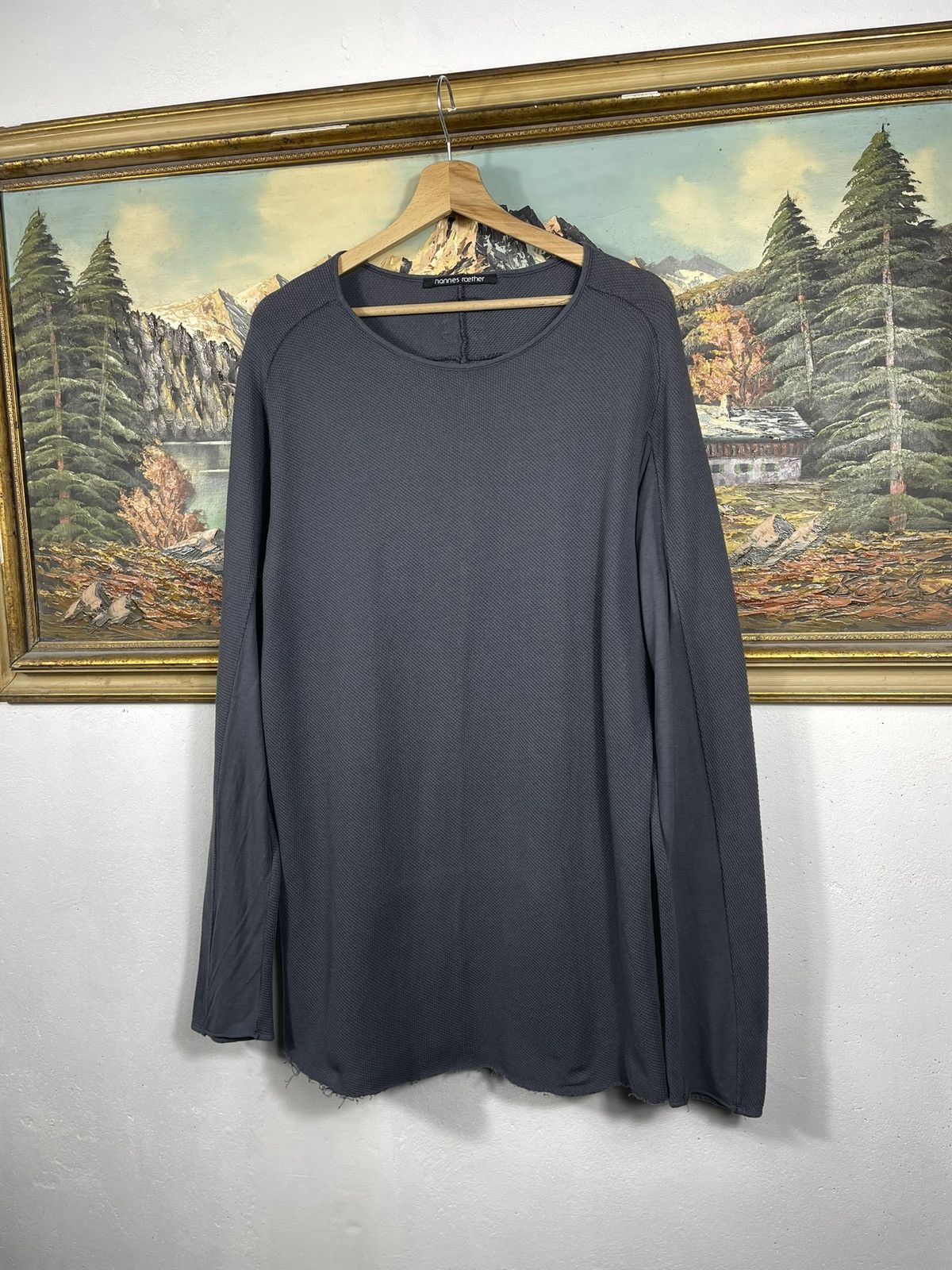 Designer × hannes roether Hannes Roether Avant Garde Designer vintage long sleeve Size US XL / EU 56 / 4 - 2 Thumbnail