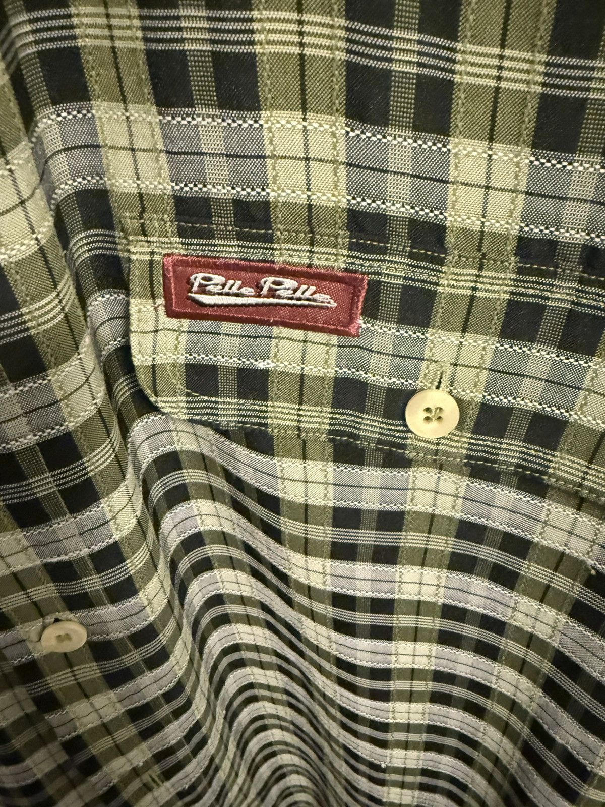 Pelle Pelle Pelle Pelle Green Dress Shirt Size US XXL / EU 58 / 5 - 2 Thumbnail