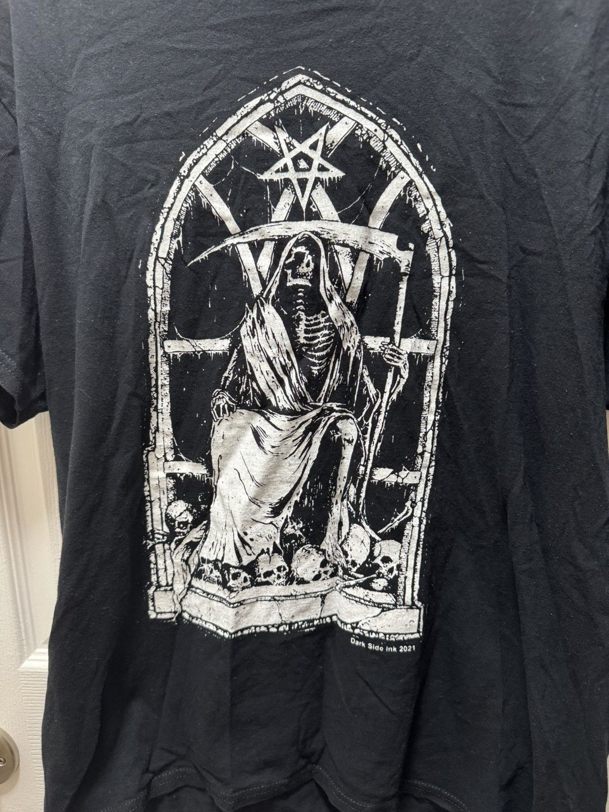 Other Darkside Ink 2021 Reaper Pentagram Window Avant Garde Size US S / EU 44-46 / 1 - 2 Thumbnail