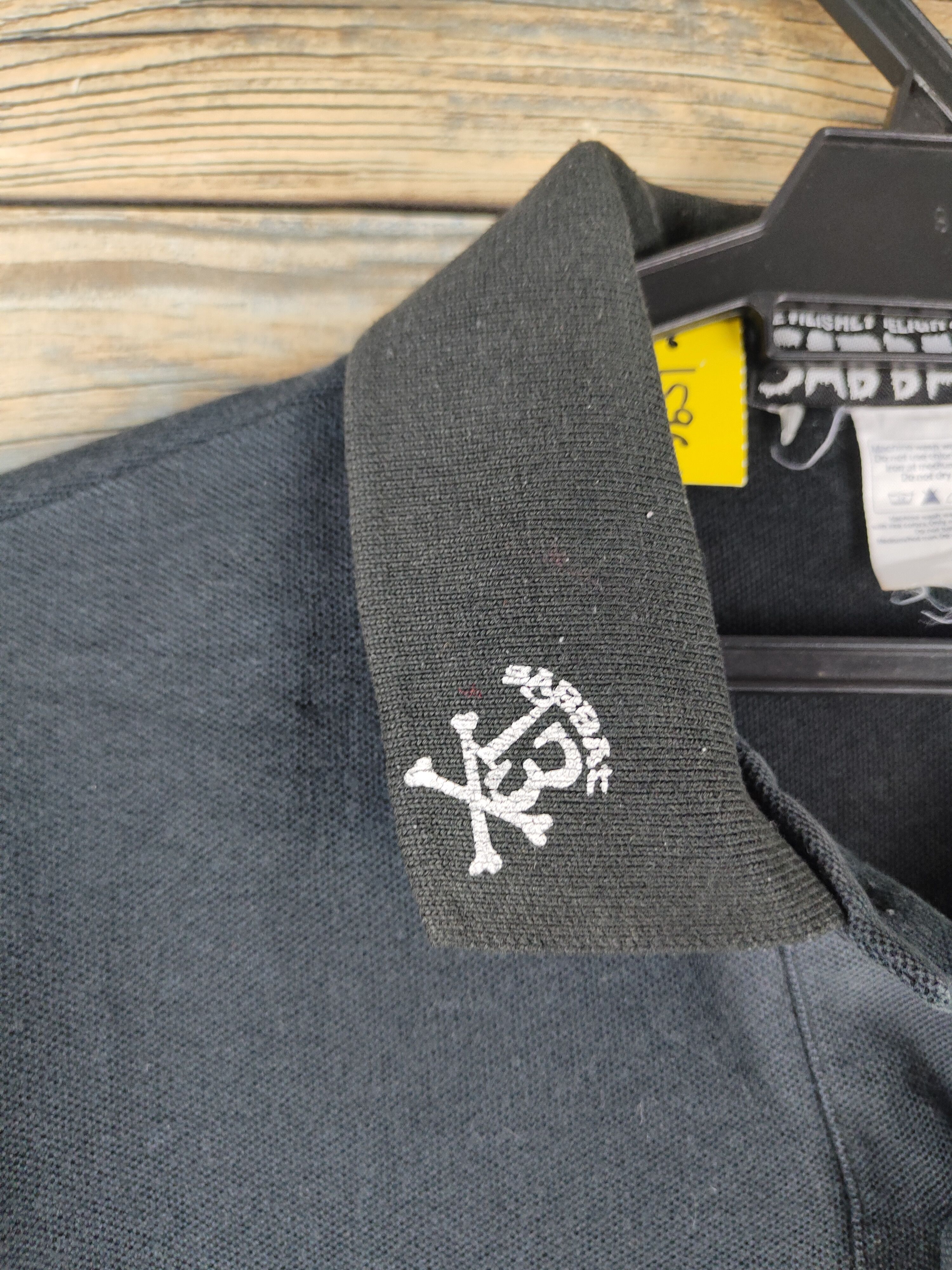 Black Sabbath DL Sabbat 13 Horror Dept Black Polo Shirts #1596 Size US L / EU 52-54 / 3 - 4 Thumbnail