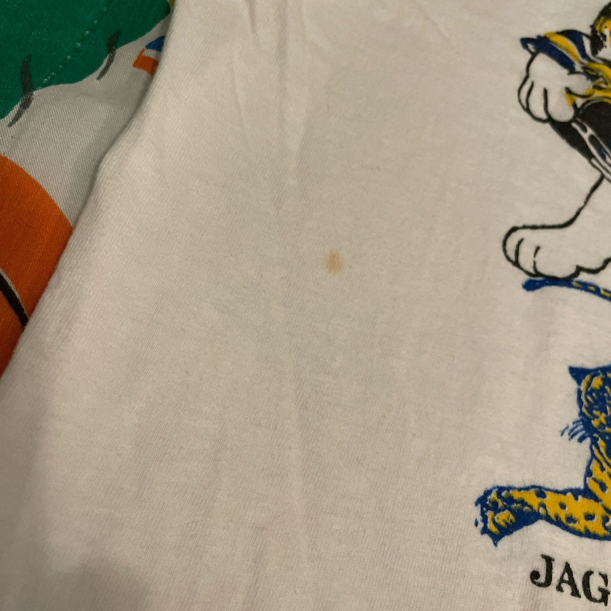 NCAA × Vintage Vintage 90s NCAA HBCU Southern University Jaguars Tee Size US XL / EU 56 / 4 - 4 Thumbnail