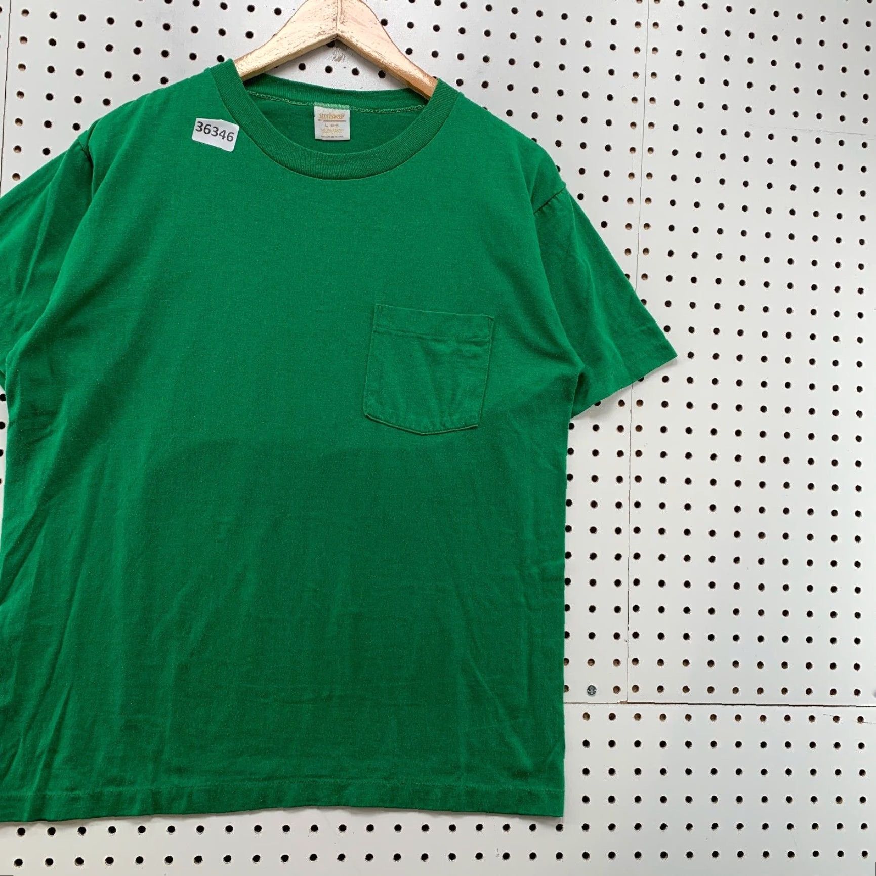 Vintage VINTAGE 70s Sportswear Graphic Print T-Shirt Men Large Green Single Stitch 21x26 Size US L / EU 52-54 / 3 - 5 Thumbnail