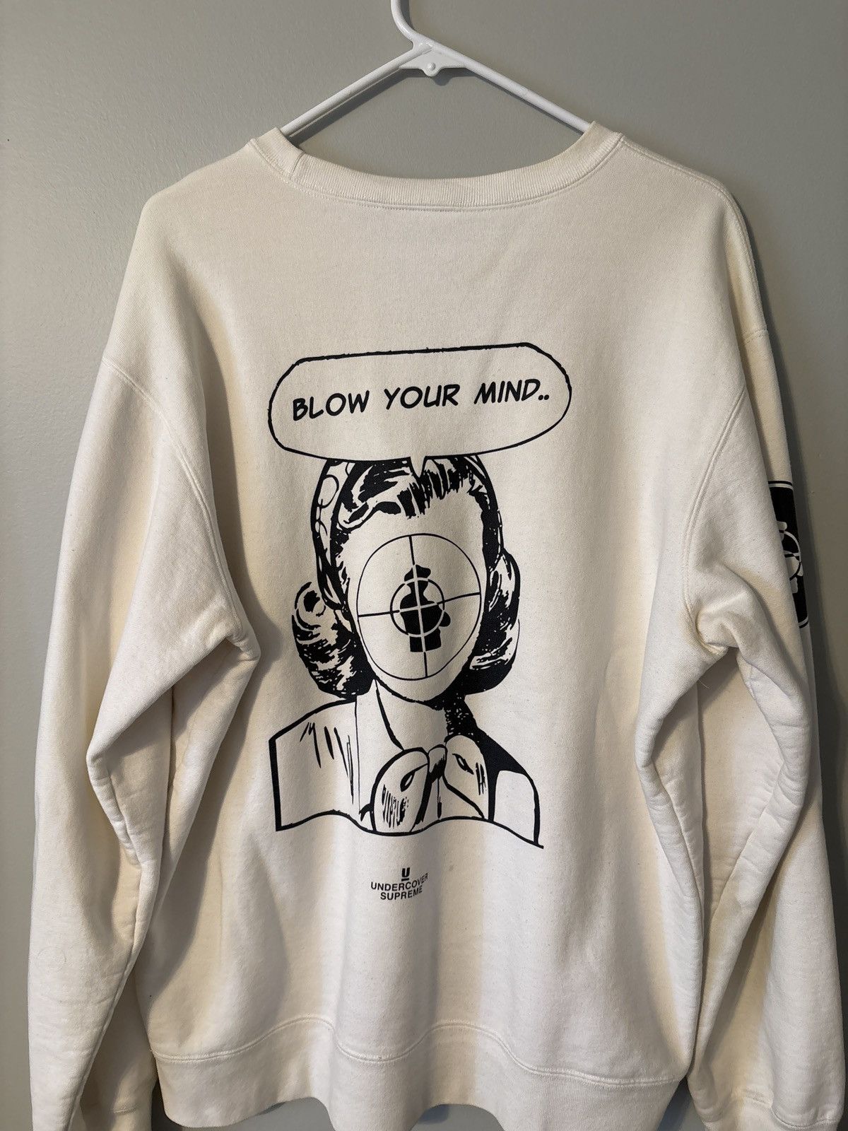 Supreme x Undercover public enemy crewneck